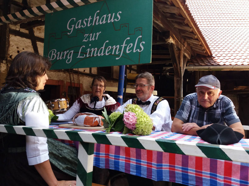 Warten auf die Abfahrt